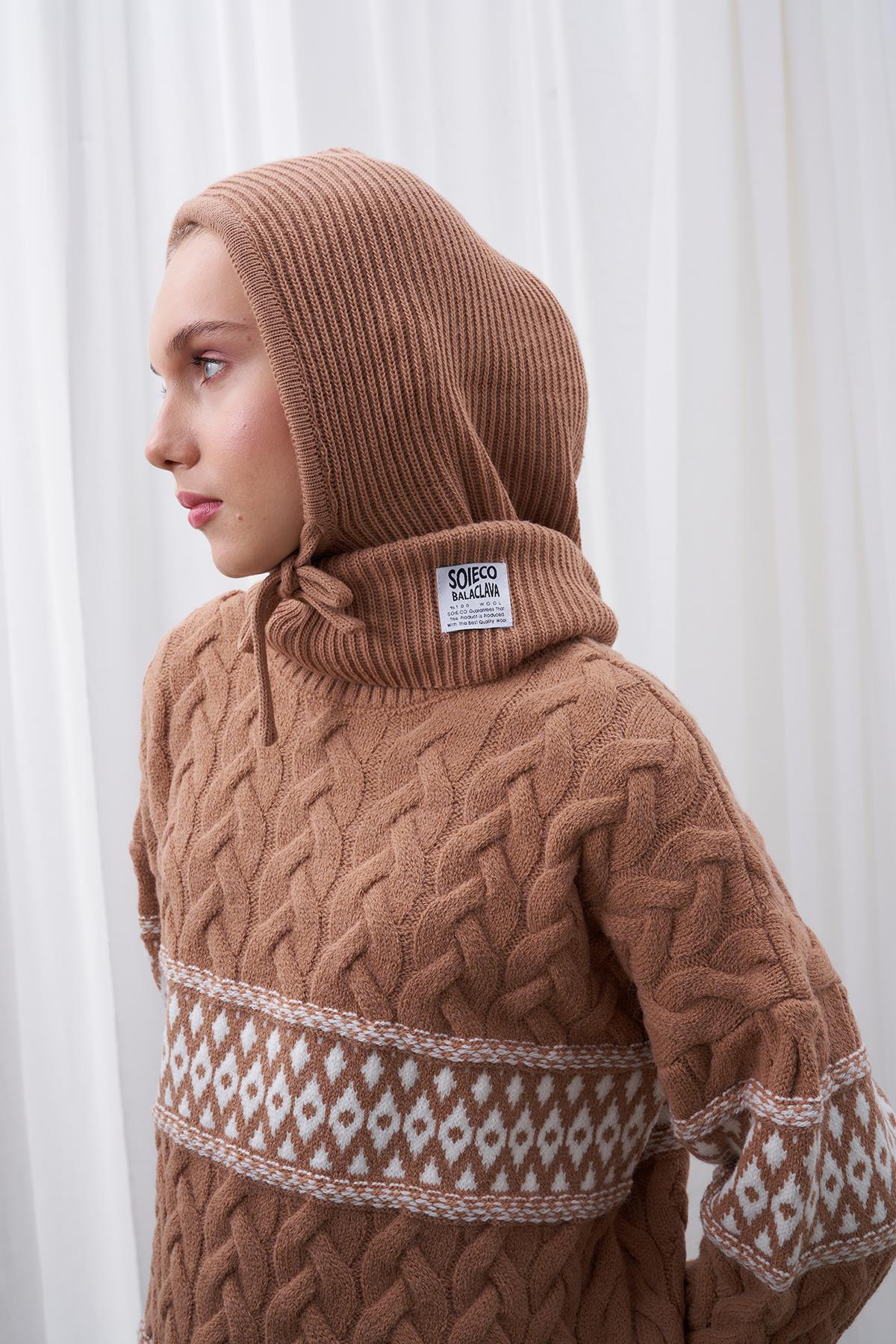 KAPÜŞONLU BERE - CAMEL