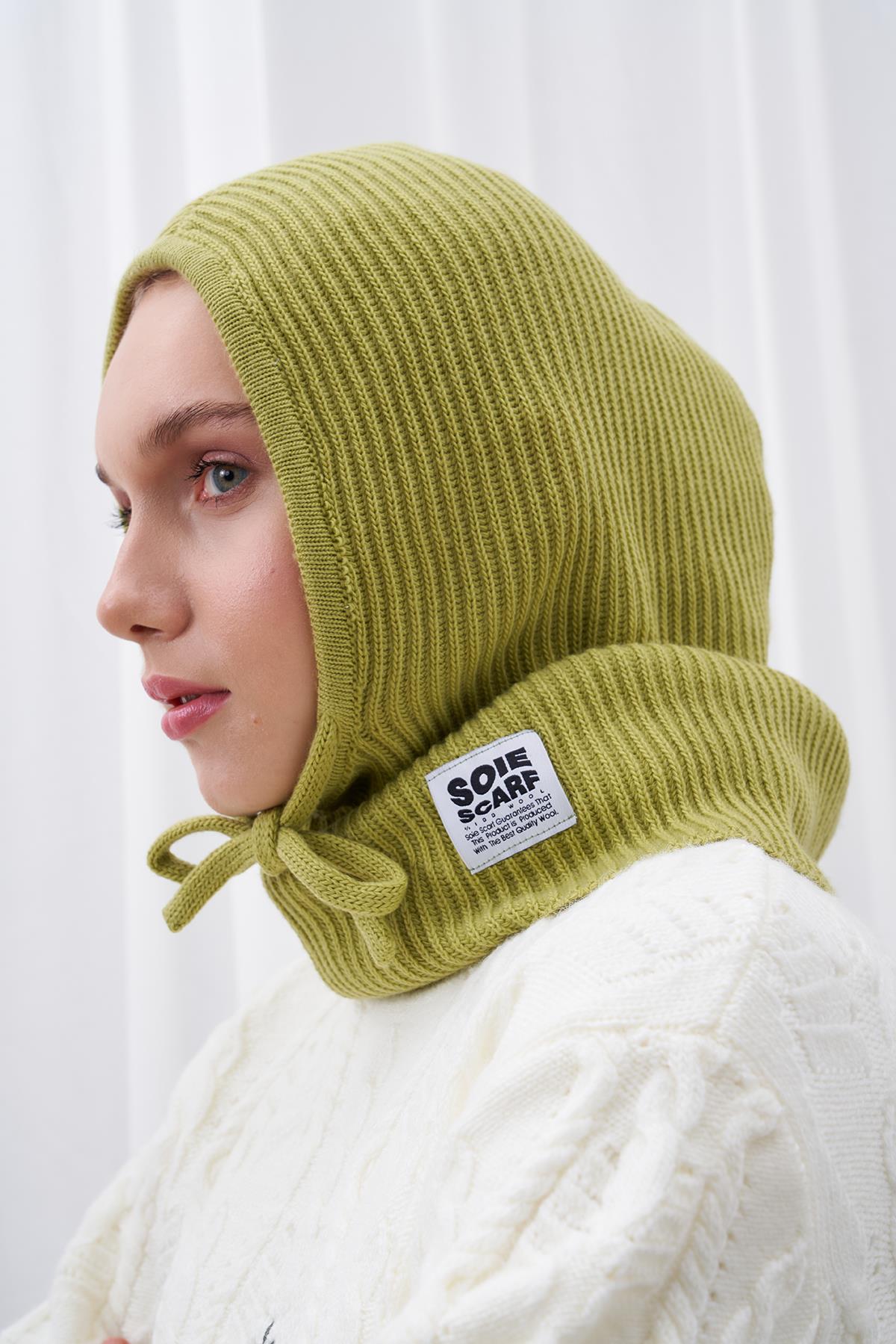 KAPÜŞONLU BERE - YEŞİL