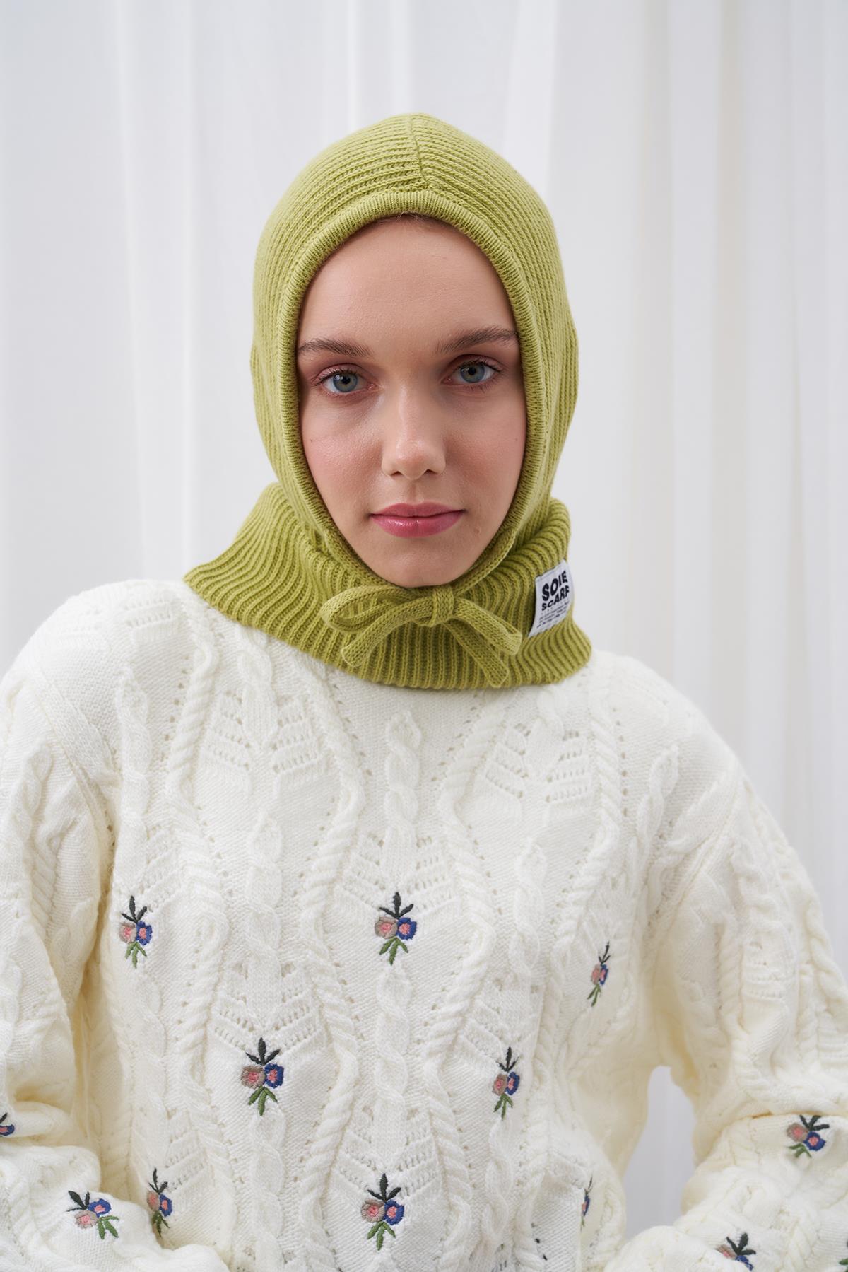 KAPÜŞONLU BERE - YEŞİL