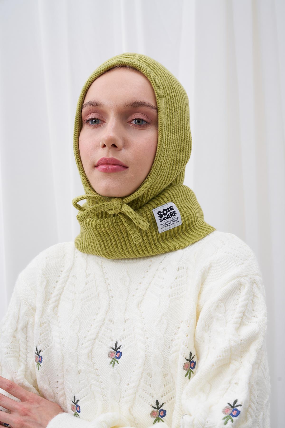 KAPÜŞONLU BERE - YEŞİL