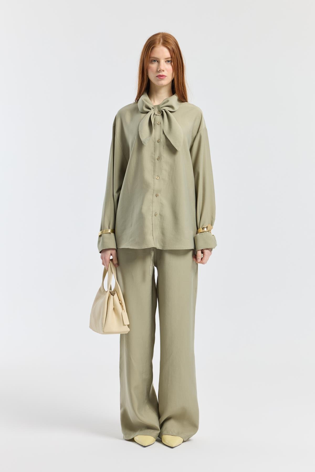 Kewin Modal Palazzo Pantolon - Çağla