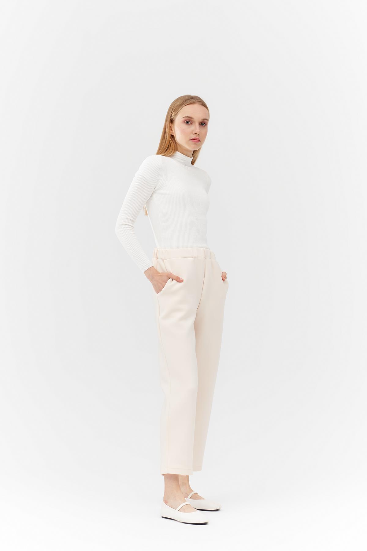 Liza Skuba Pantolon - Ekru