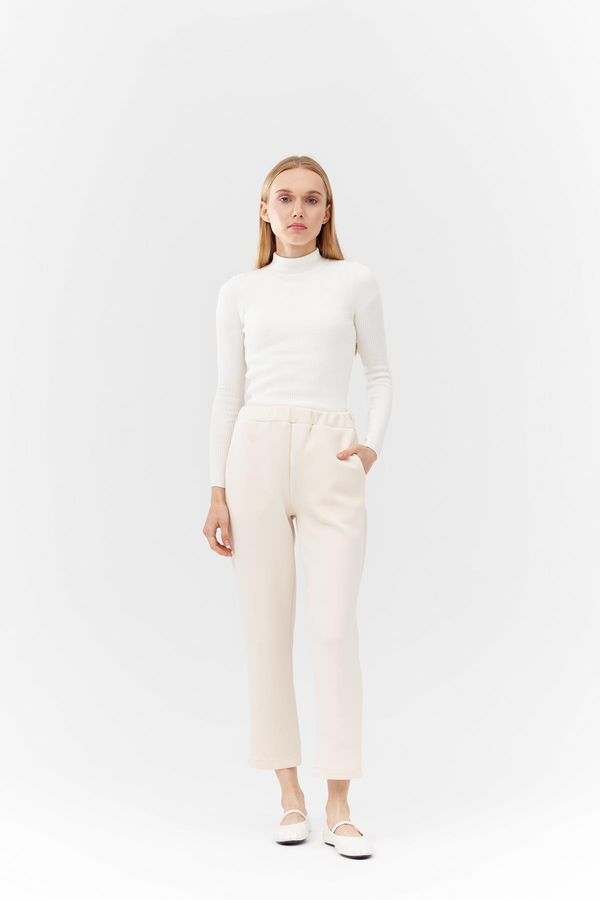 Liza Skuba Pantolon - Ekru