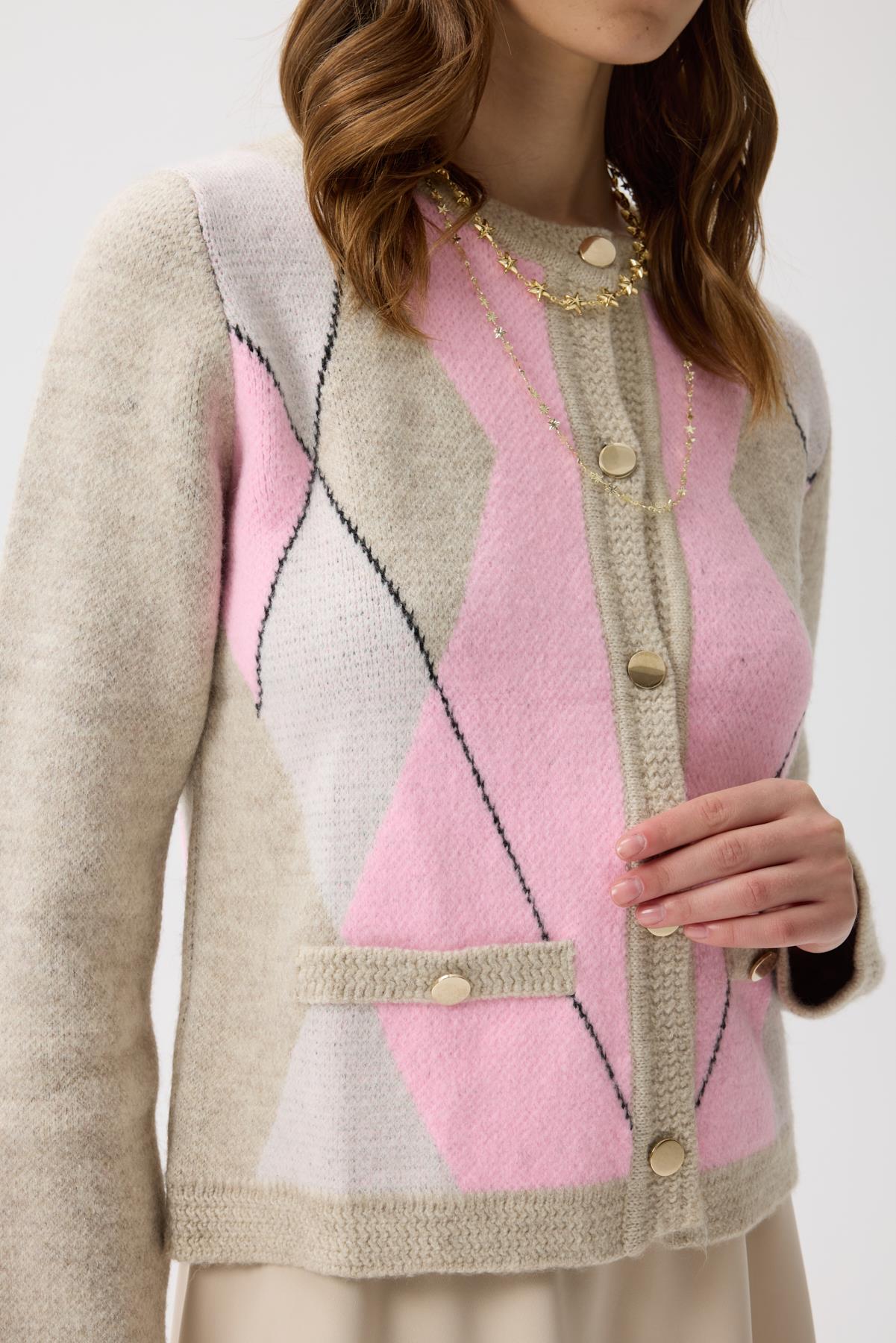 Lola Baklava Desen Hırka 