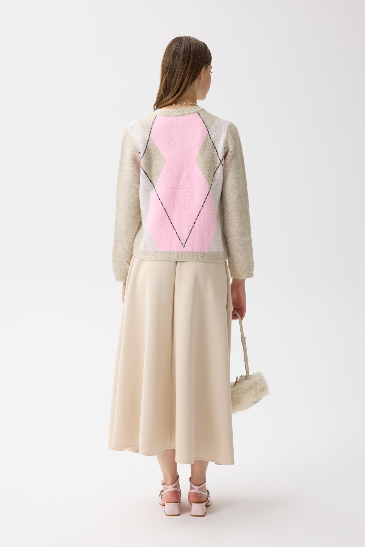 Lola Baklava Desen Hırka 