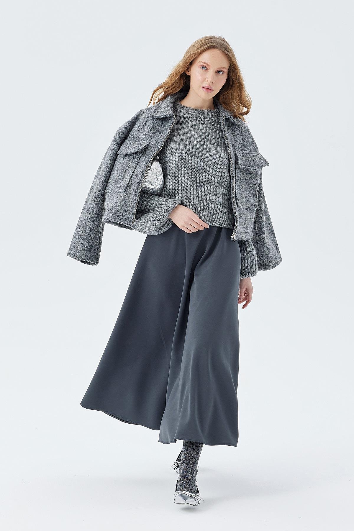 MADRİD KAŞE CEKET - ANTRASİT