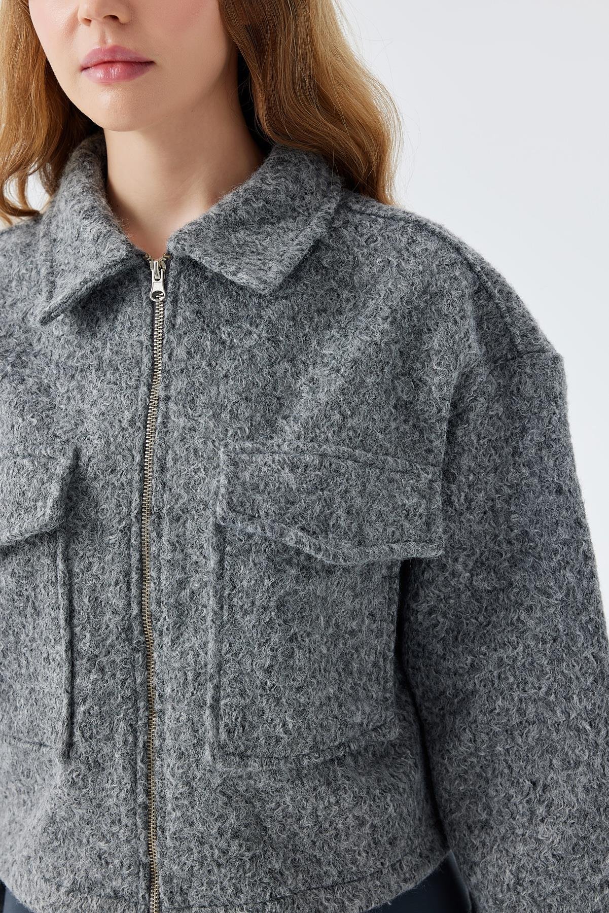 MADRİD KAŞE CEKET - ANTRASİT