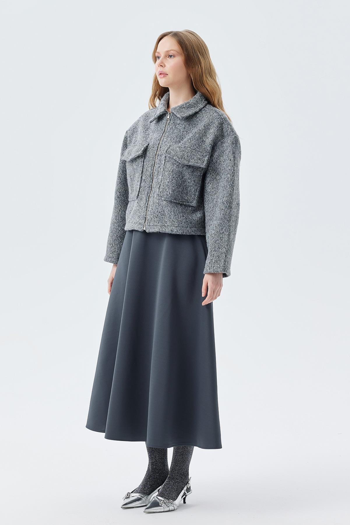 MADRİD KAŞE CEKET - ANTRASİT