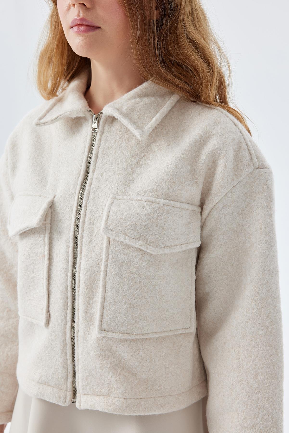 MADRİD KAŞE CEKET - BEJ