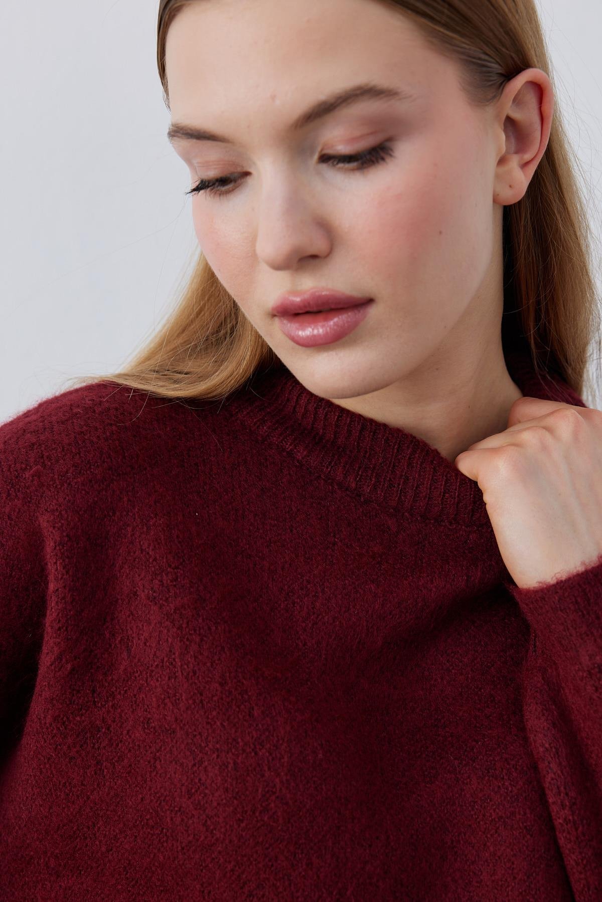 Maren Basic Kazak- Bordo