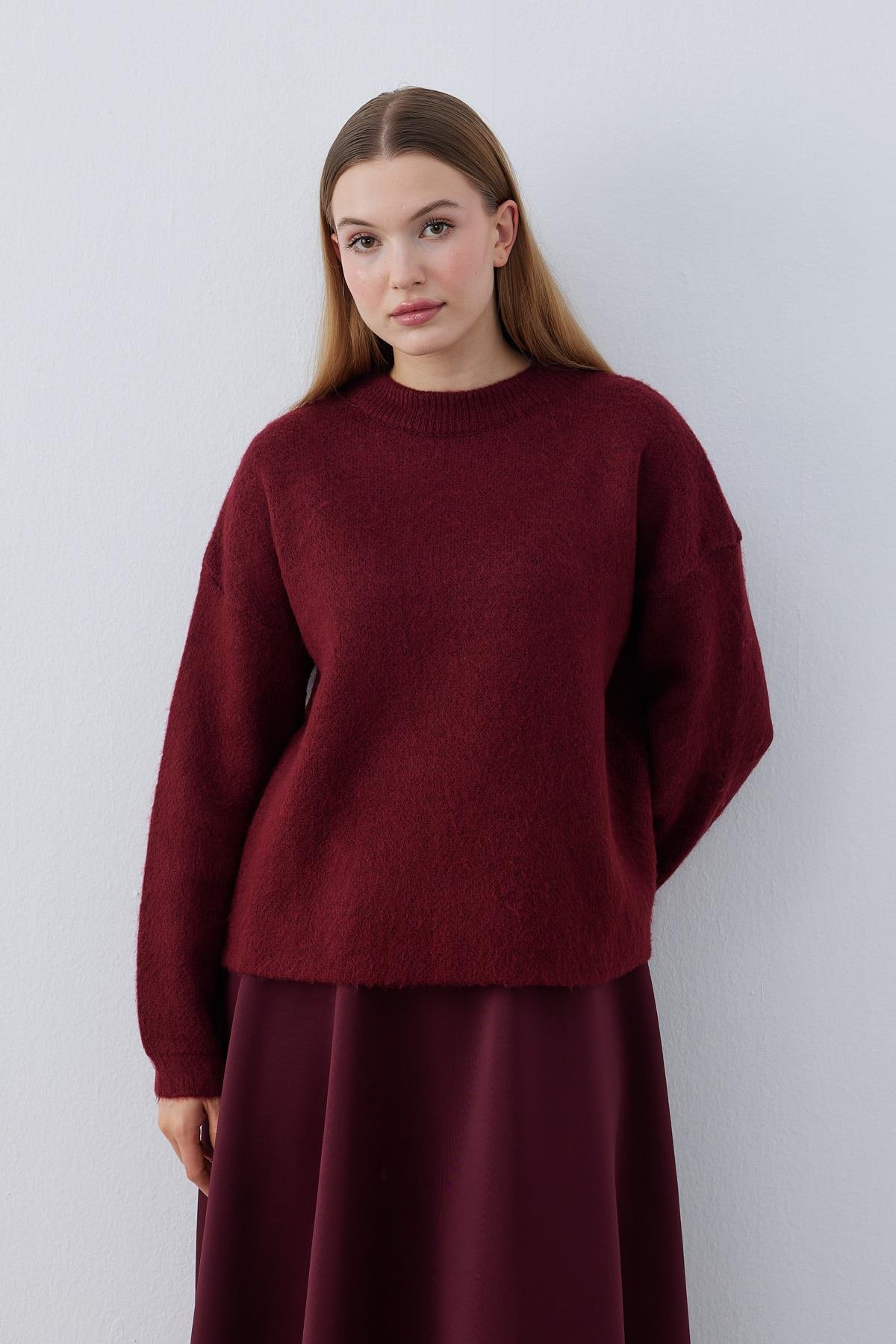 Maren Basic Kazak- Bordo