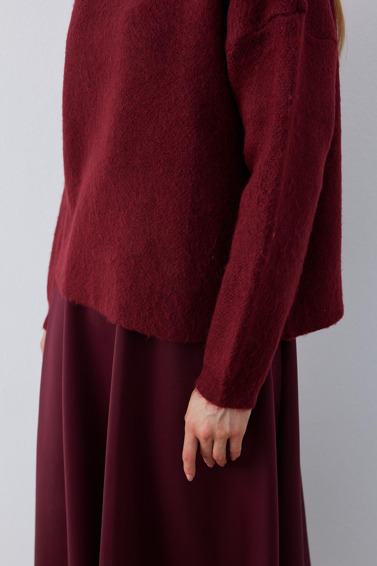 Maren Basic Kazak- Bordo