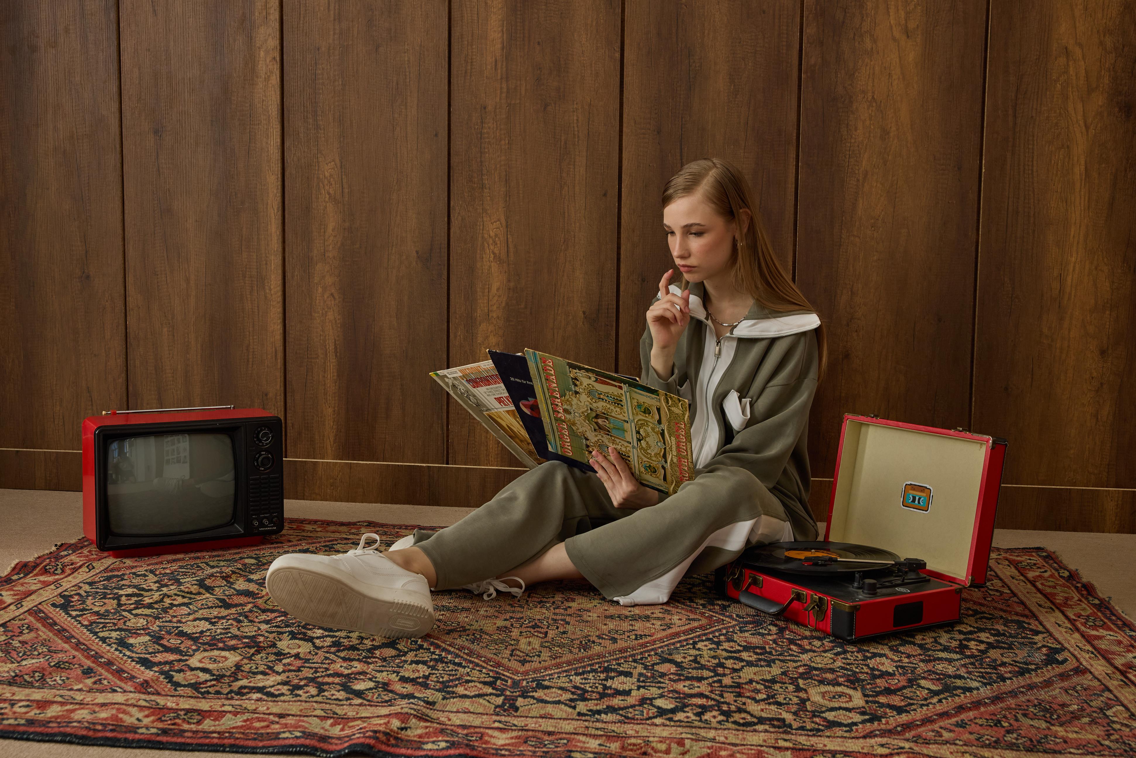 Mattea Yakalı Garnili Modal Takım - Yeşil