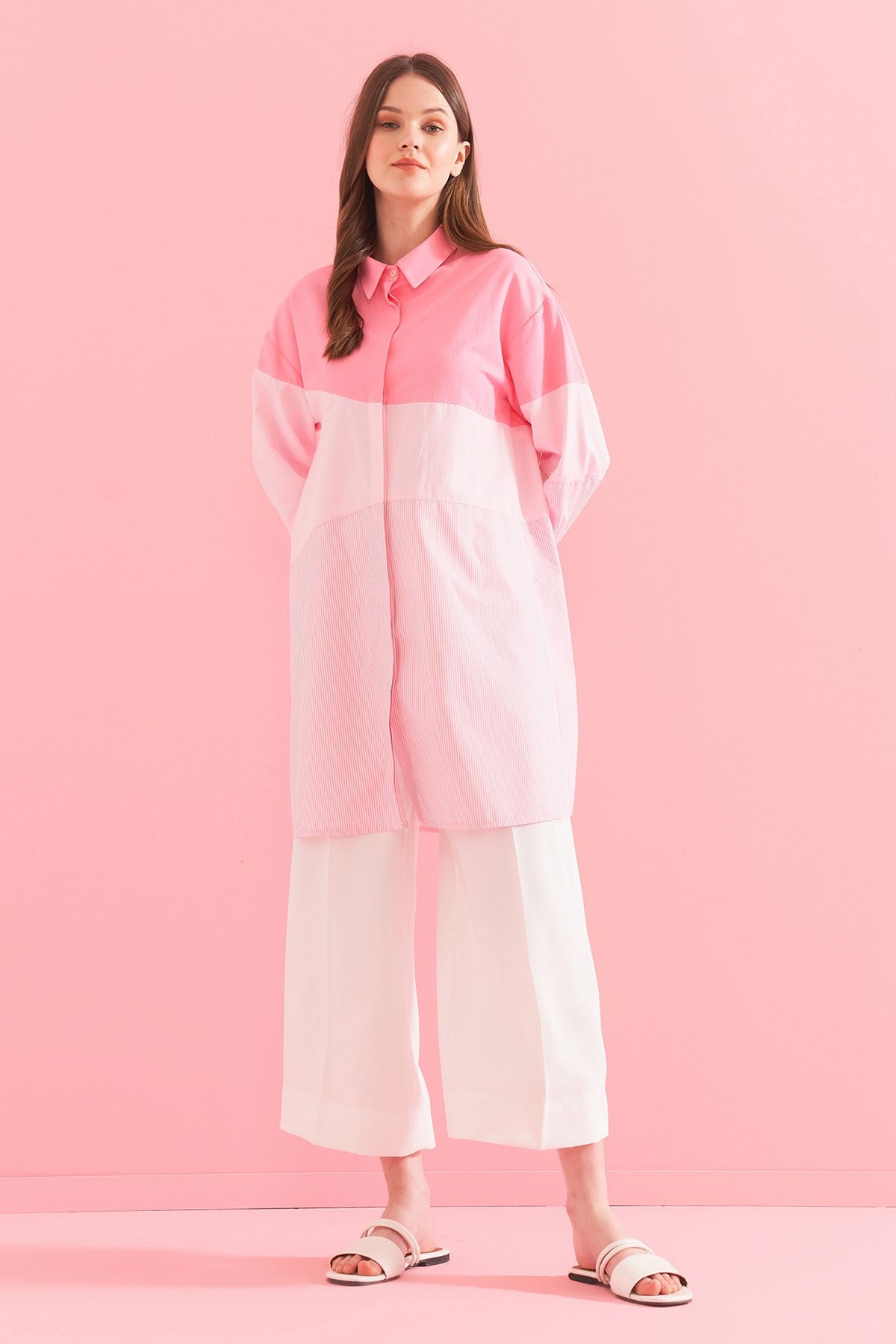 Merida Gömlek - Pembe