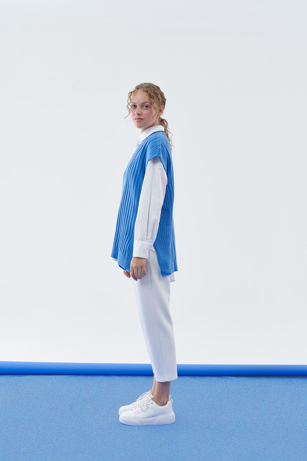 Mia Süveter - Mavi