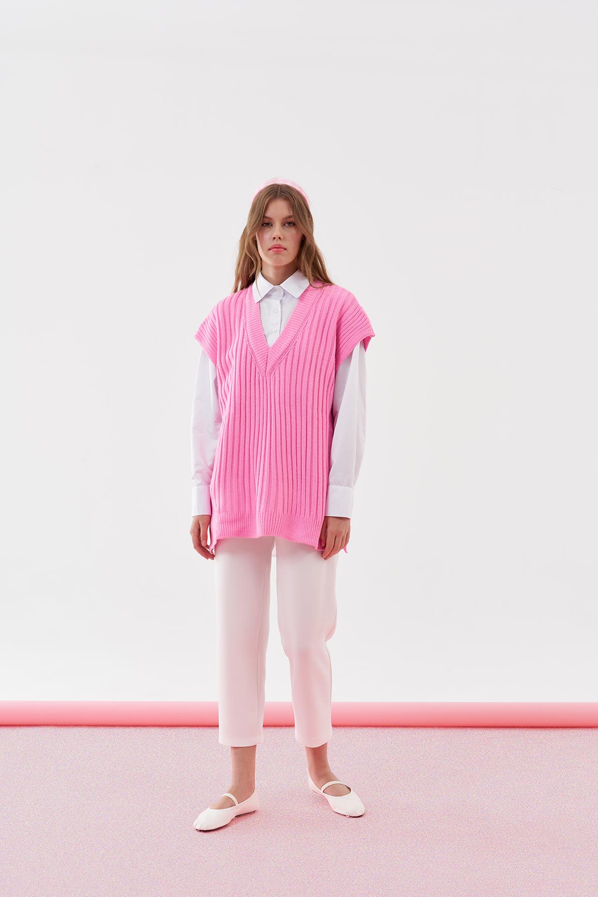 Mia Süveter - Pembe