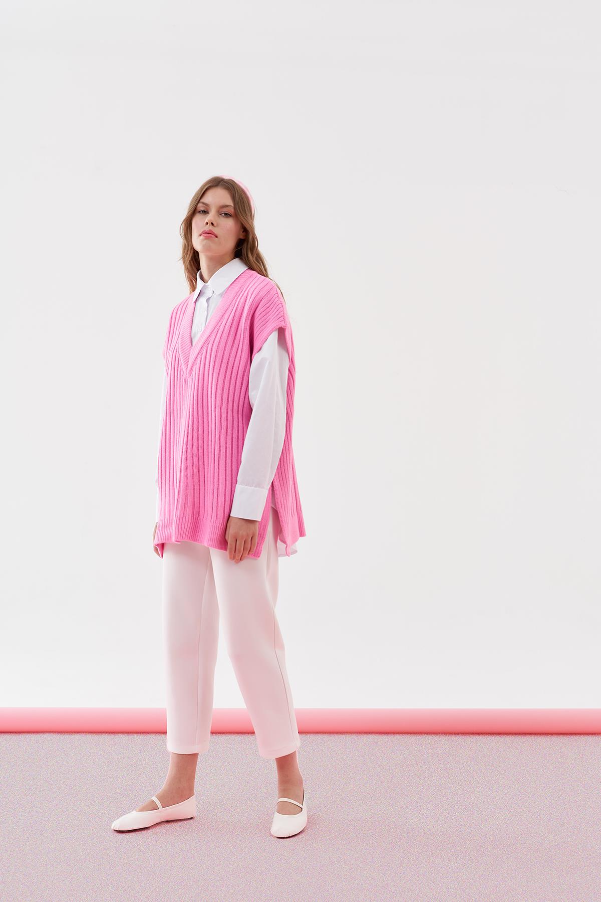 Mia Süveter - Pembe