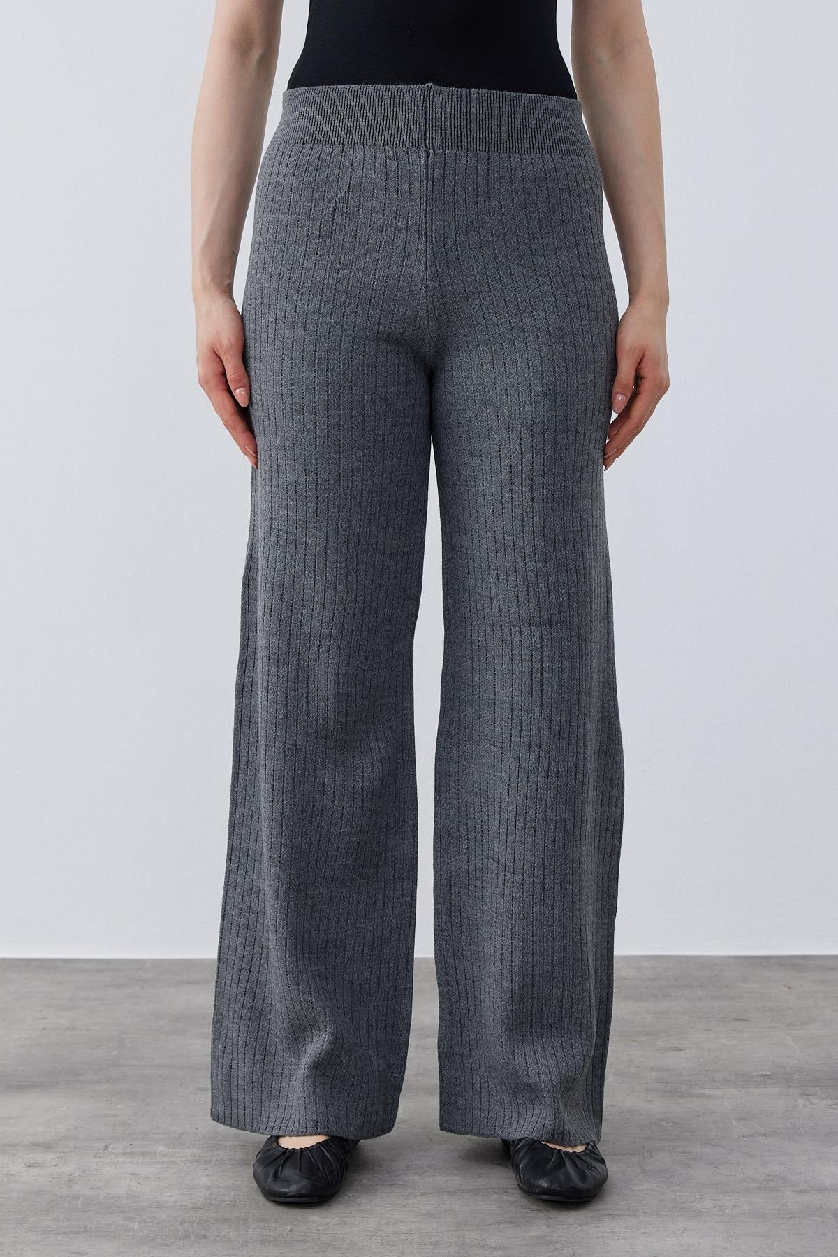 Milla Fitilli Triko Pantolon- Antrasit