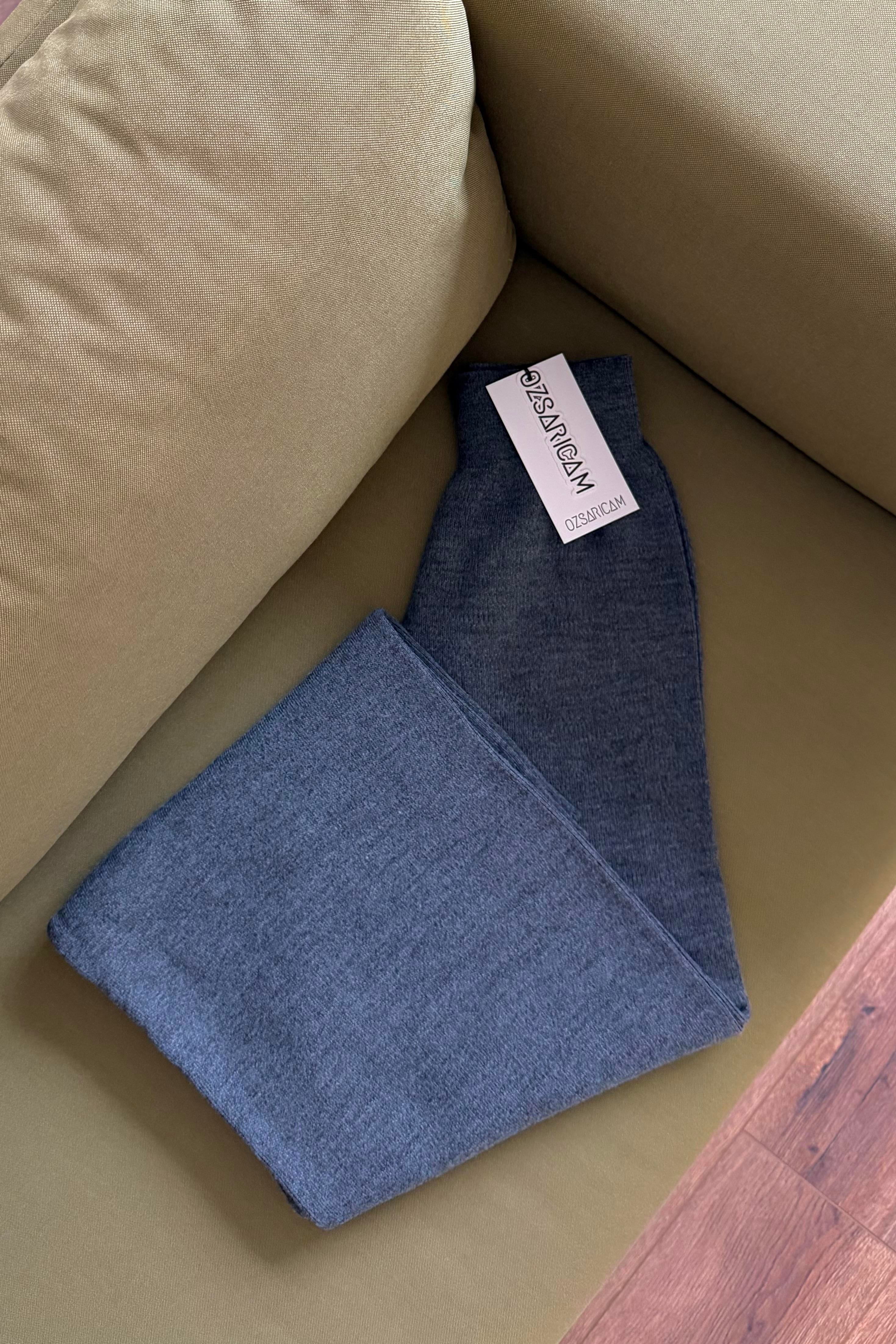 Mina Triko Pantolon - Antrasit 