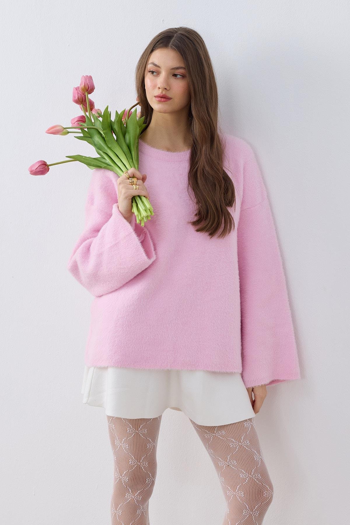 Naia Angora Kazak- Pembe