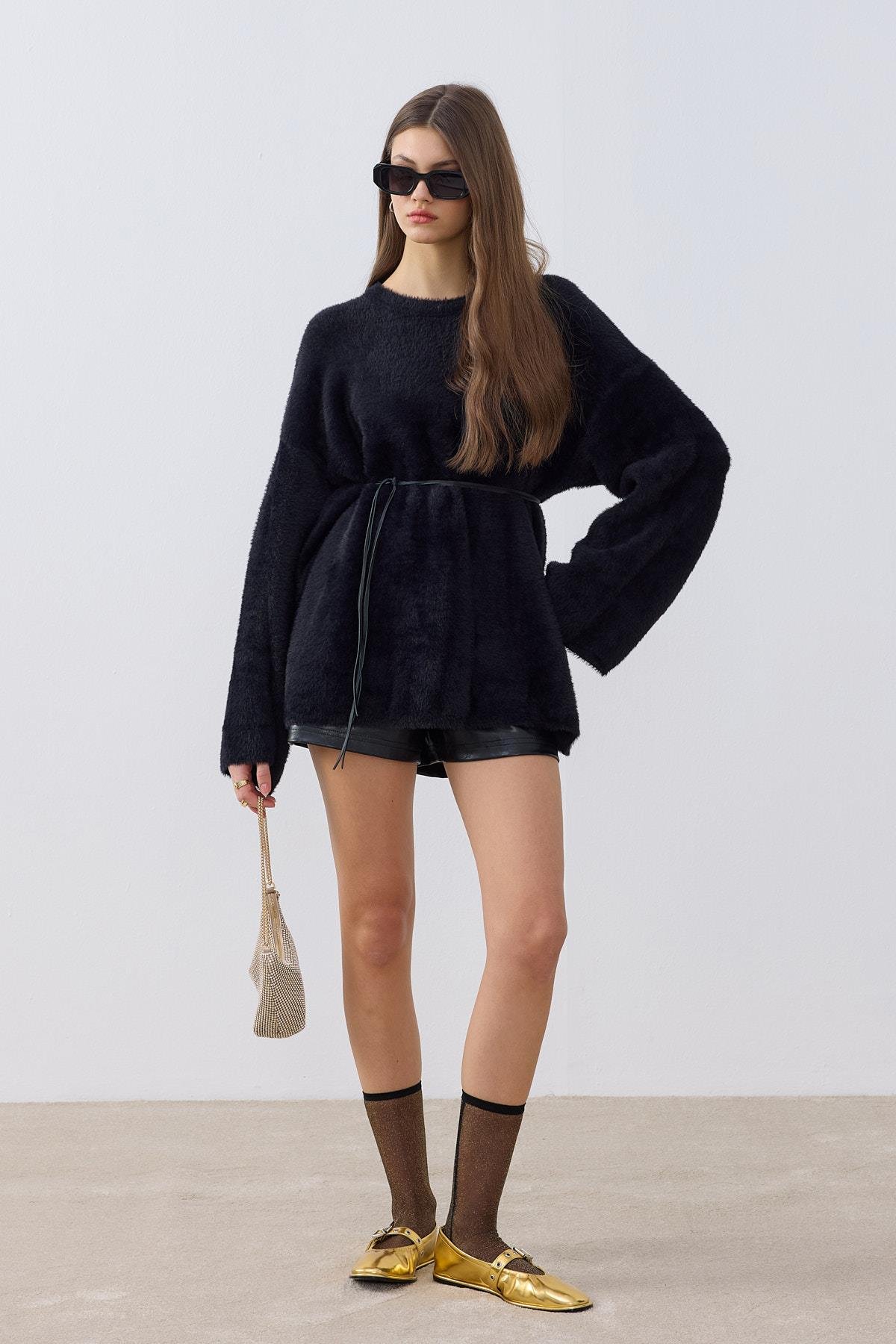 Naia Angora Kazak- Siyah