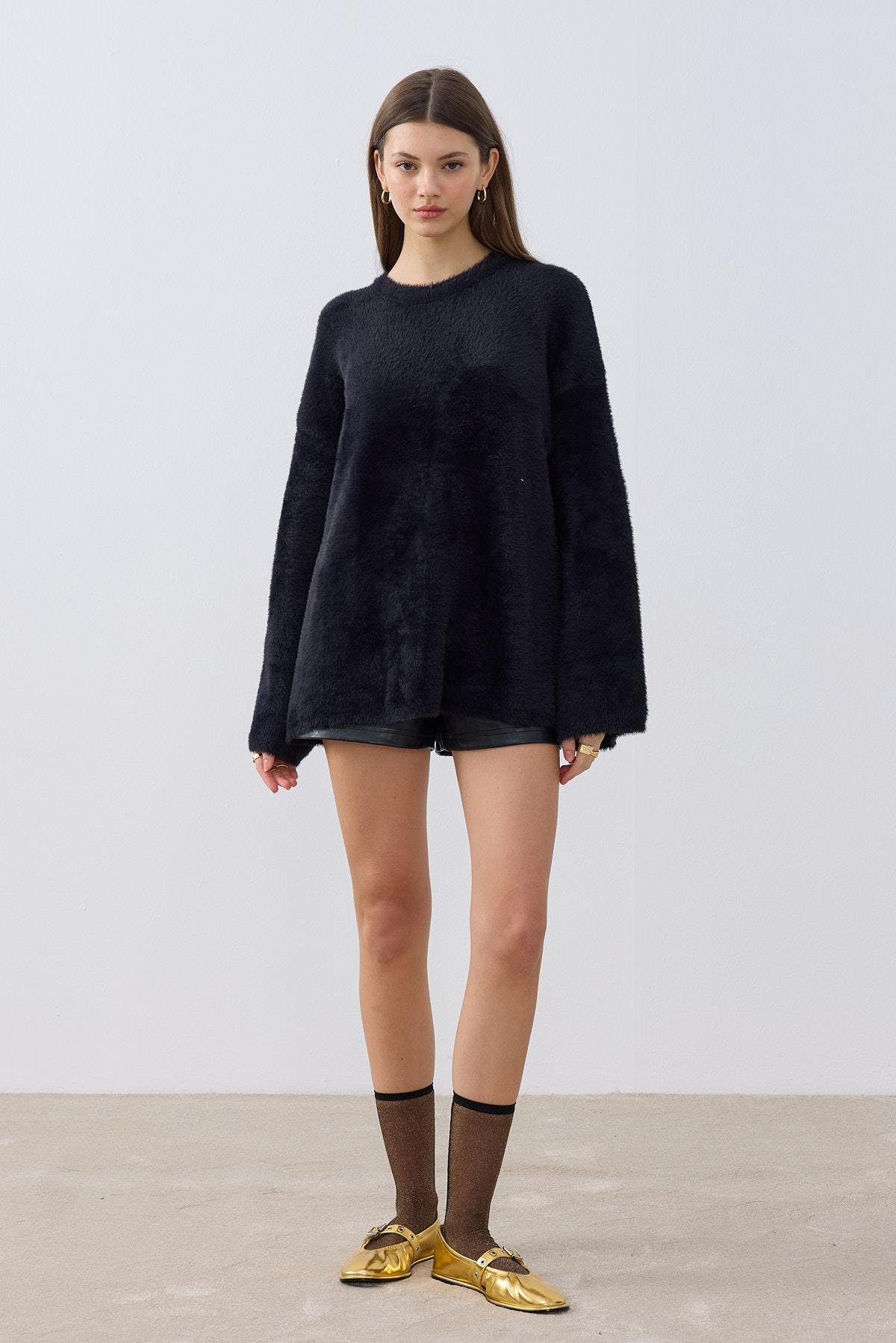 Naia Angora Kazak- Siyah