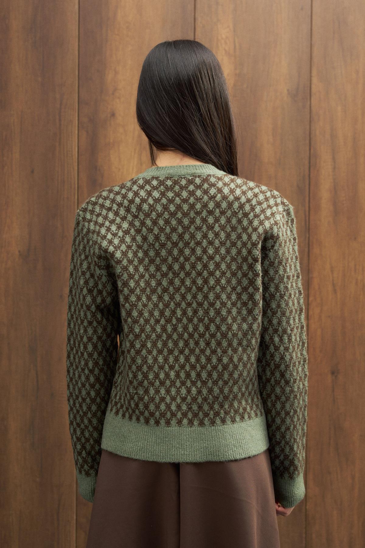 Nicole Gold Düğmeli Hırka