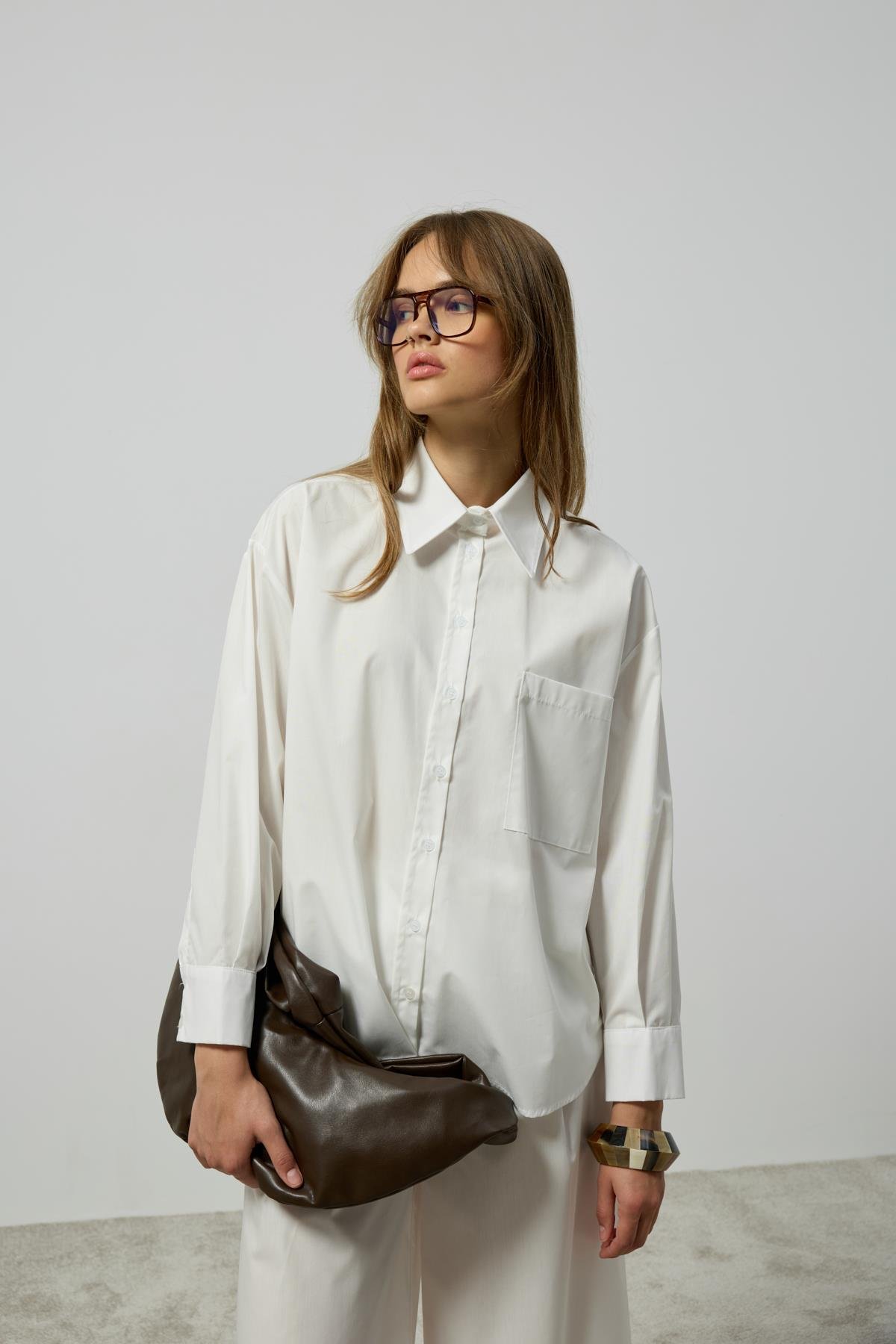 Noah Basic Poplin Takım - Beyaz