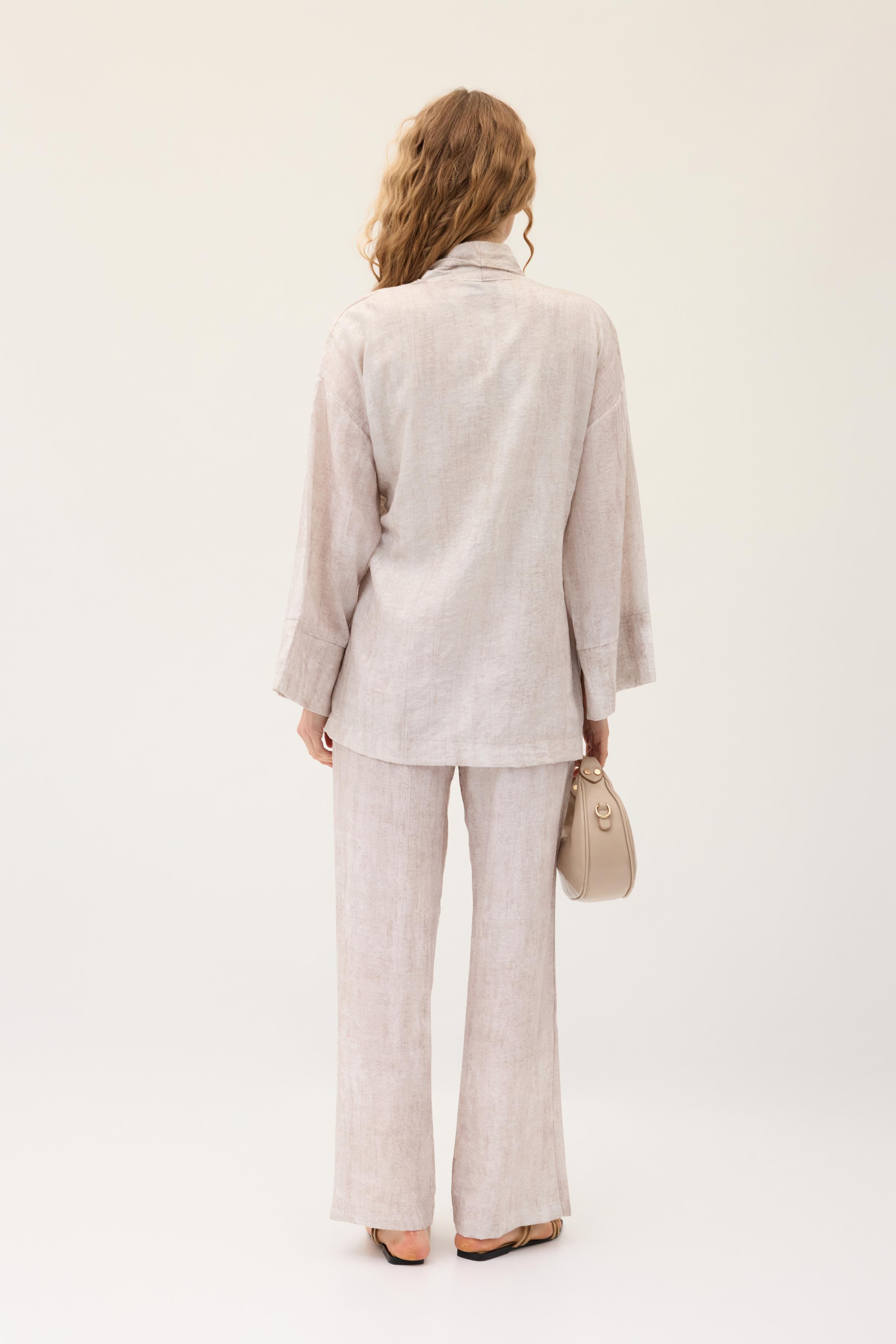 Sandy Kimono Takım - Taş