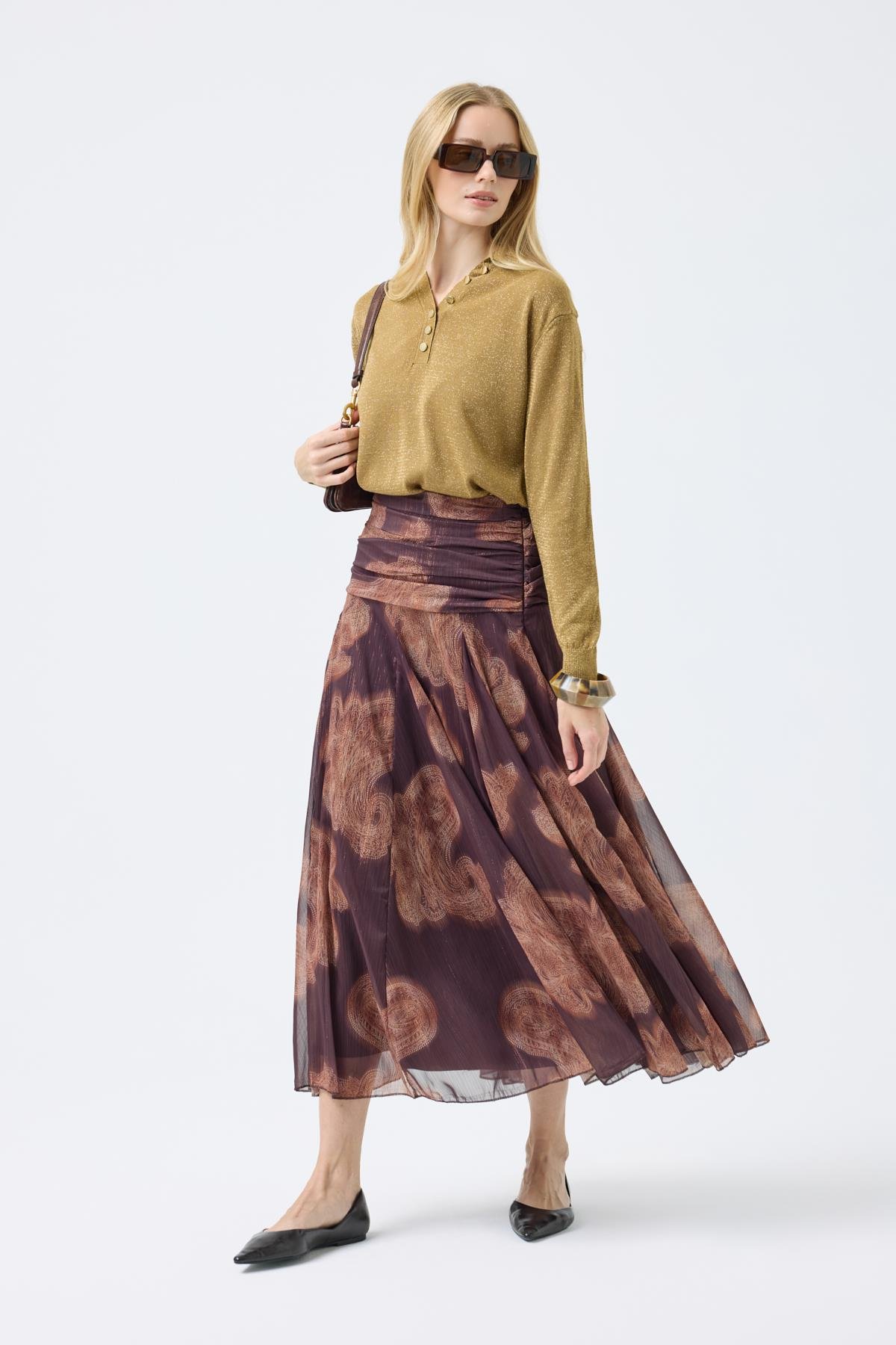 Selen Simli Kazak - Yağ yeşil 