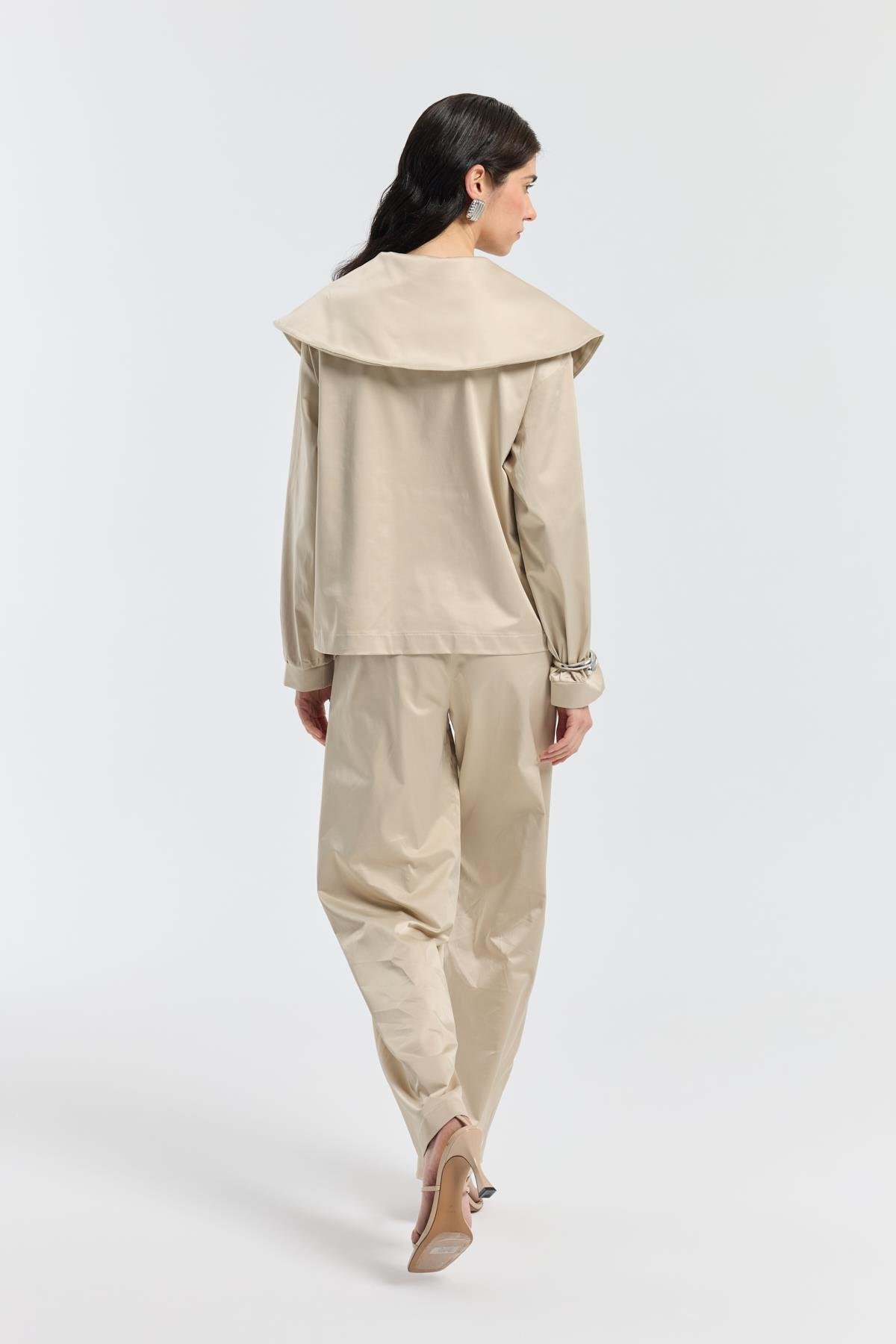 Sunday Denizci Yaka Saten Takım - Taş