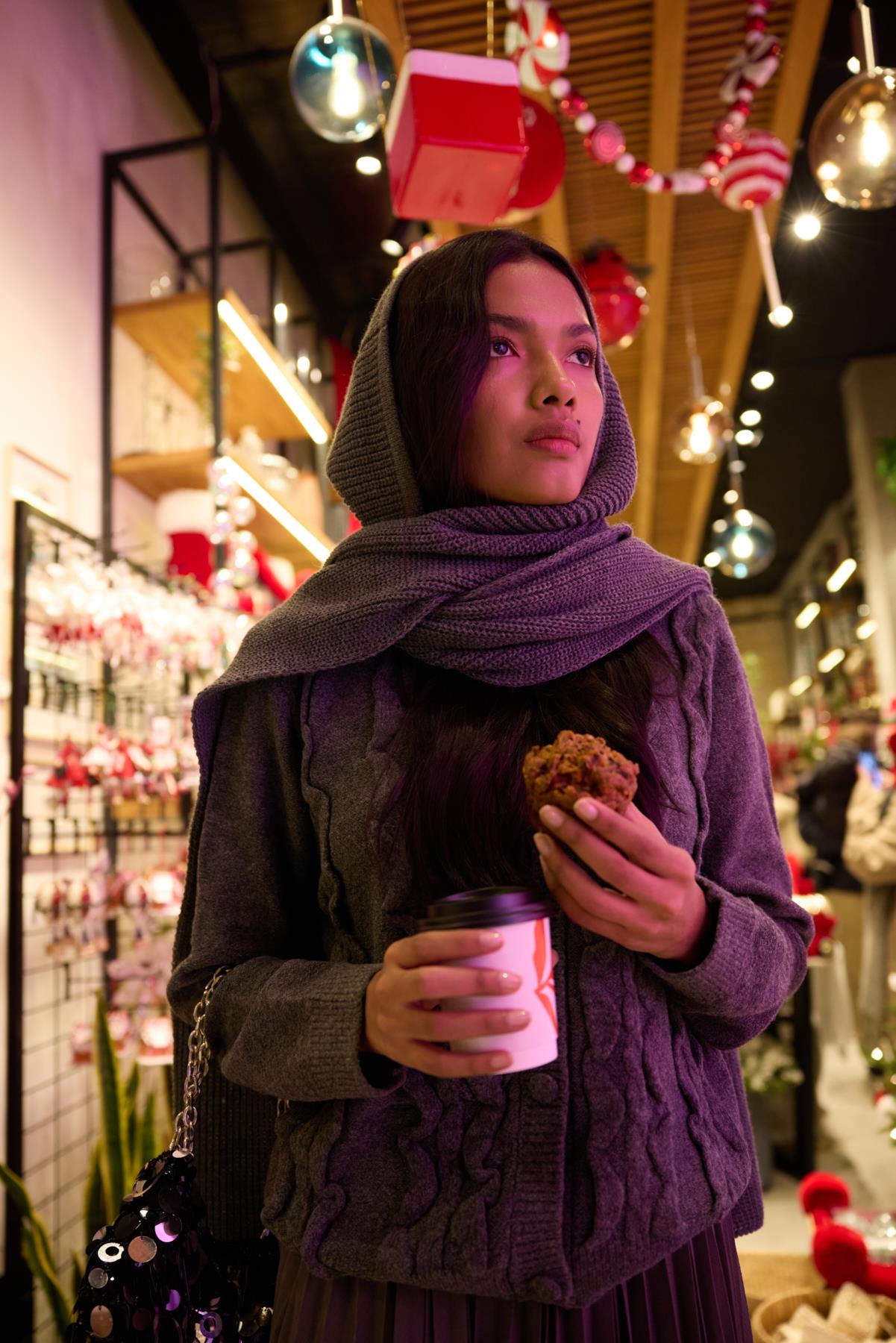 Triko Atkılı Bere - Antrasit 