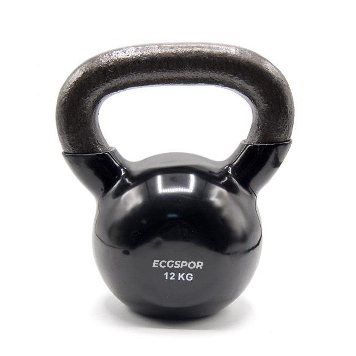 Ecgspor 12 Kg Çaydanlık Tipi Siyah Demir Dambıl - Kettlebell