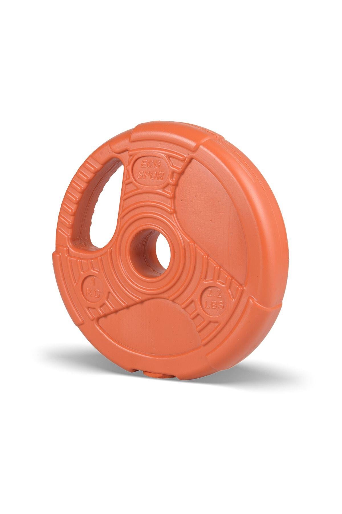 Ecgspor 12 kg Grip Plate Dumbbell Set -10 kg plate+2x1 kg dambıl seti