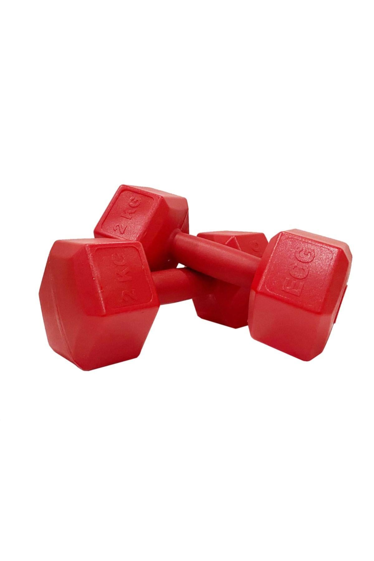 Ecgspor Dambıl Seti 1 – 8 kg – 2 Adet Vinil Kaplama Dambıl