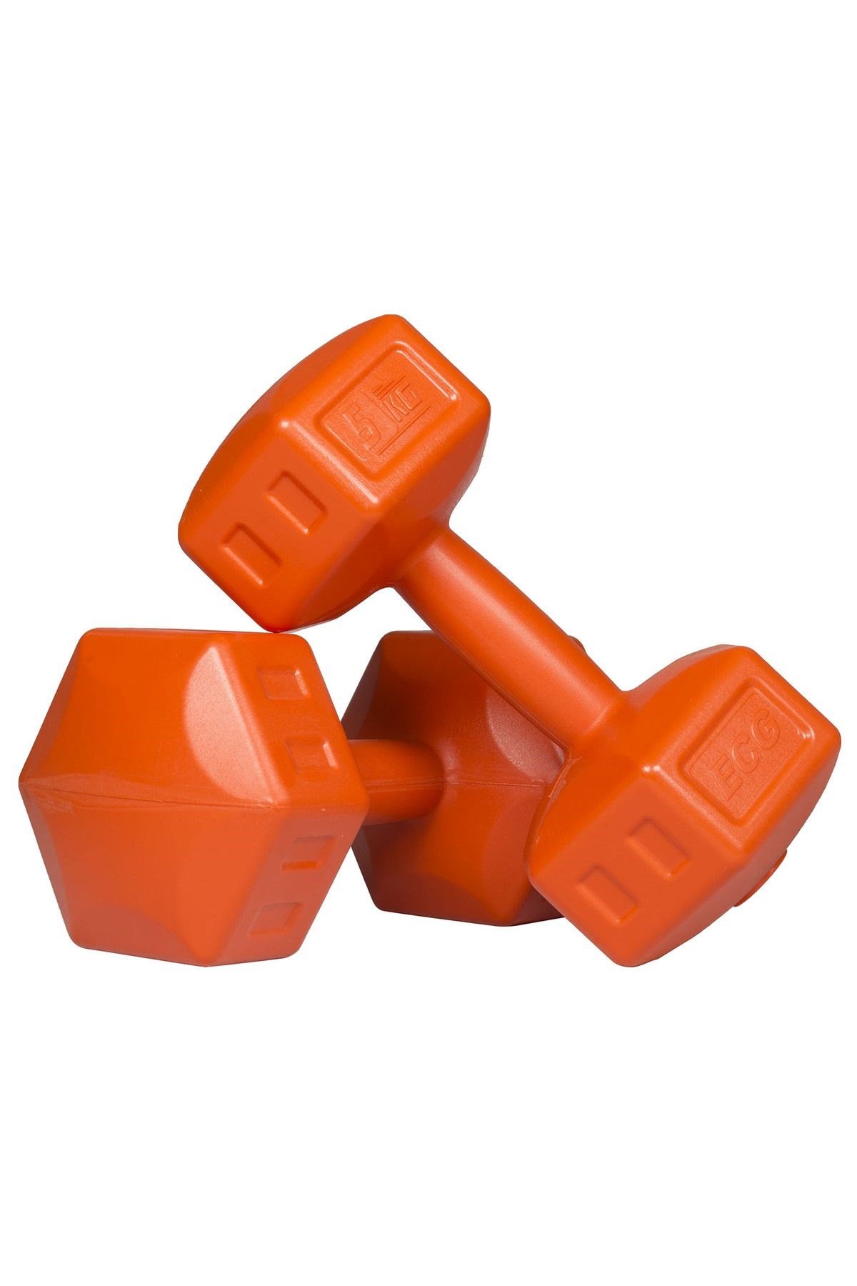 Ecgspor Dambıl Seti 1 – 8 kg – 2 Adet Vinil Kaplama Dambıl