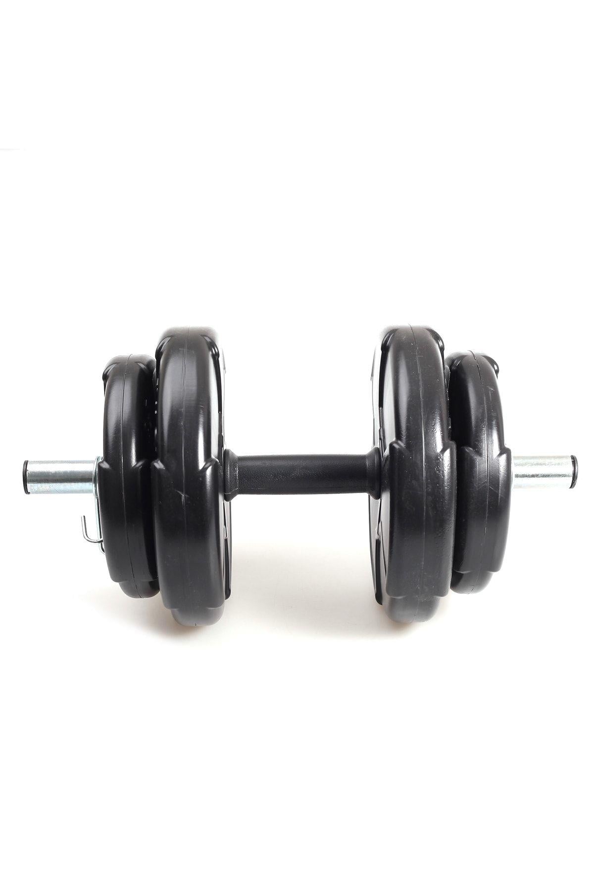 Ecgspor Dambıl Seti 11 – 25 kg – Tek Barlı Ağırlık Seti