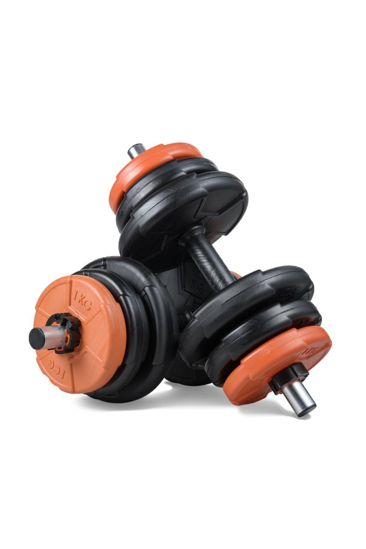 Ecgspor Dambıl Seti 11 – 36 kg – 6 in 1 Modüler Ağırlık Seti