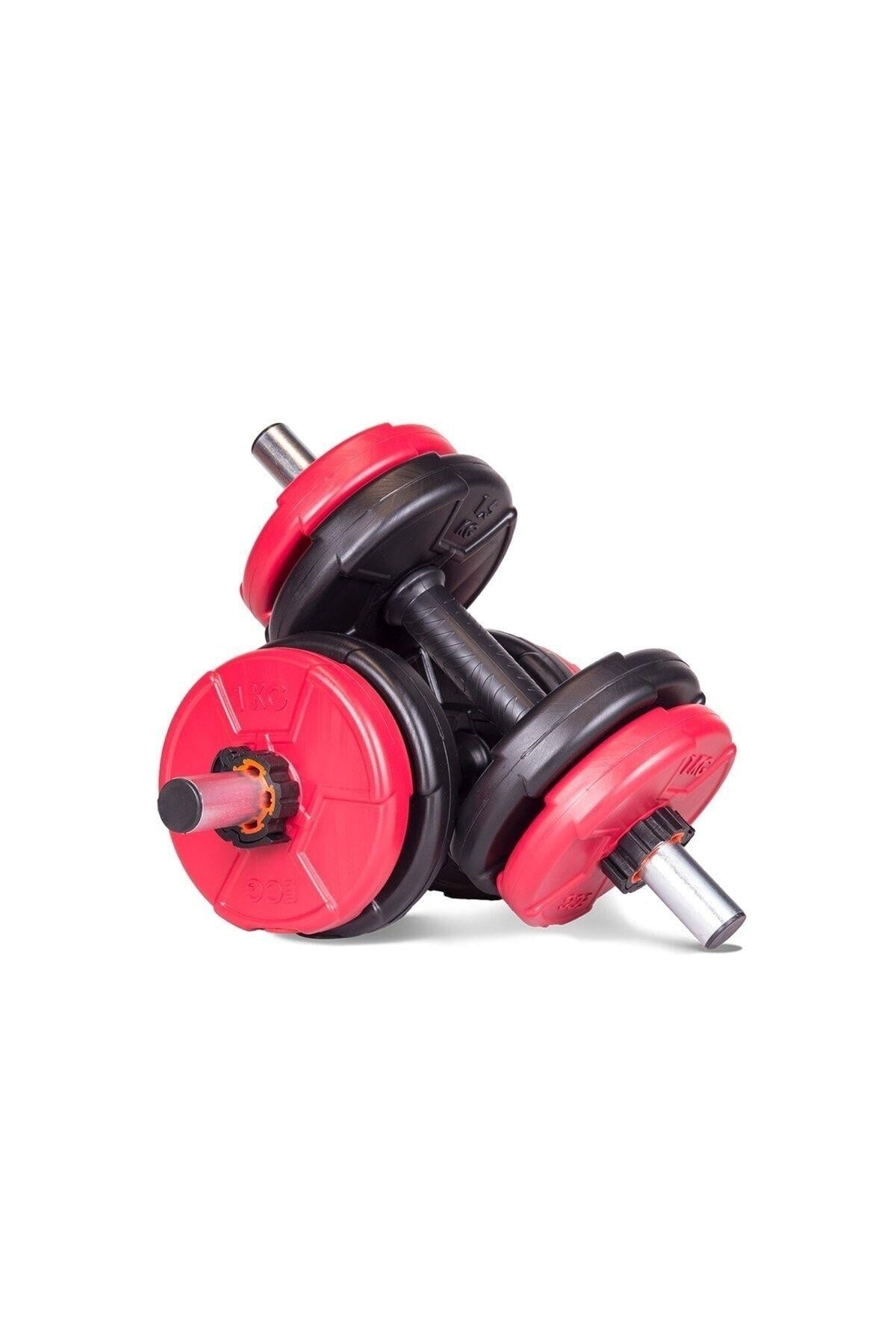 Ecgspor Dambıl Seti 11 – 36 kg – 6 in 1 Modüler Ağırlık Seti