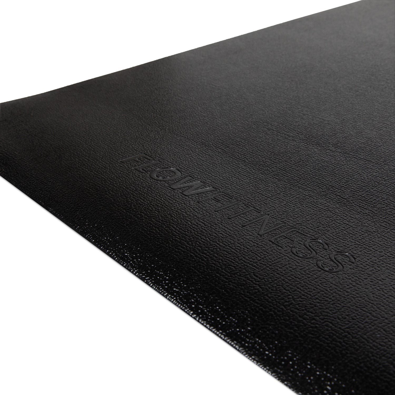 Flow Fitness Kaymaz Koruyucu Mat – 226 × 85 cm – Siyah