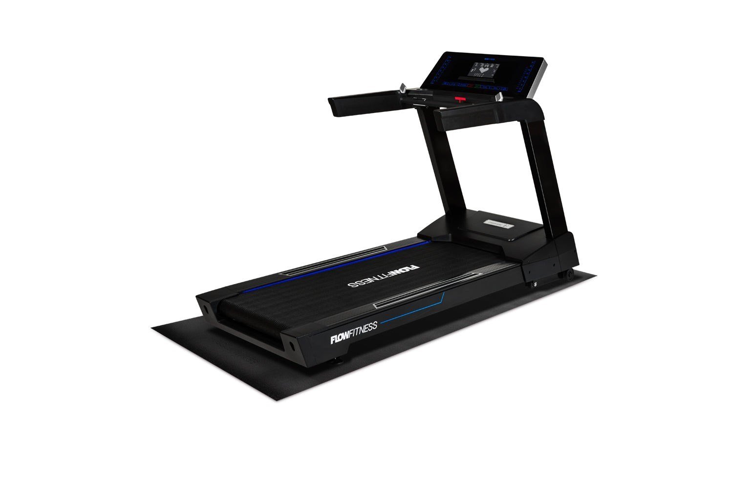 Flow Fitness Kaymaz Koruyucu Mat – 226 × 85 cm – Siyah