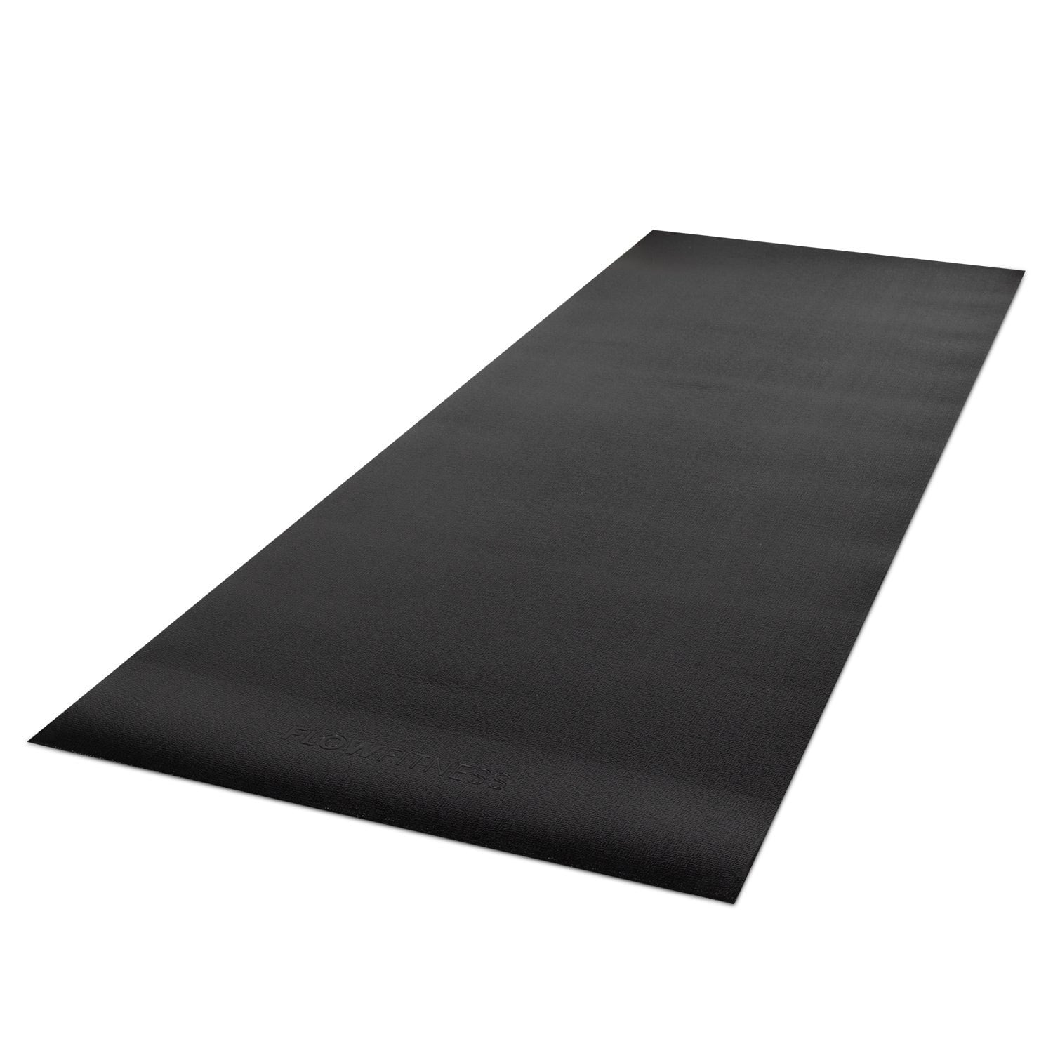 Flow Fitness Kaymaz Koruyucu Mat – 226 × 85 cm – Siyah