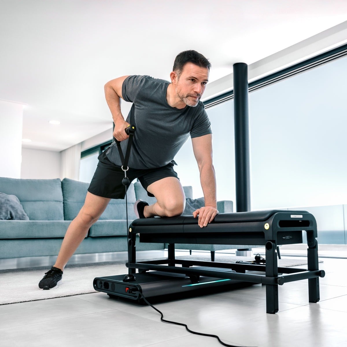 Flow Fitness Perform G1i Smart Home Gym – Kuvvet İstasyonu – 150 kg – Ücretsiz Uygulama