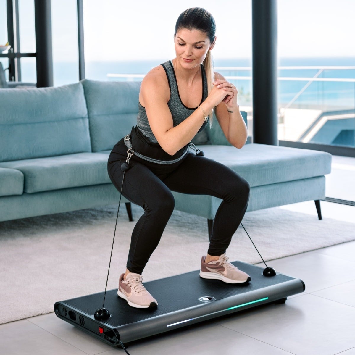 Flow Fitness Perform G1i Smart Home Gym – Kuvvet İstasyonu – 150 kg – Ücretsiz Uygulama