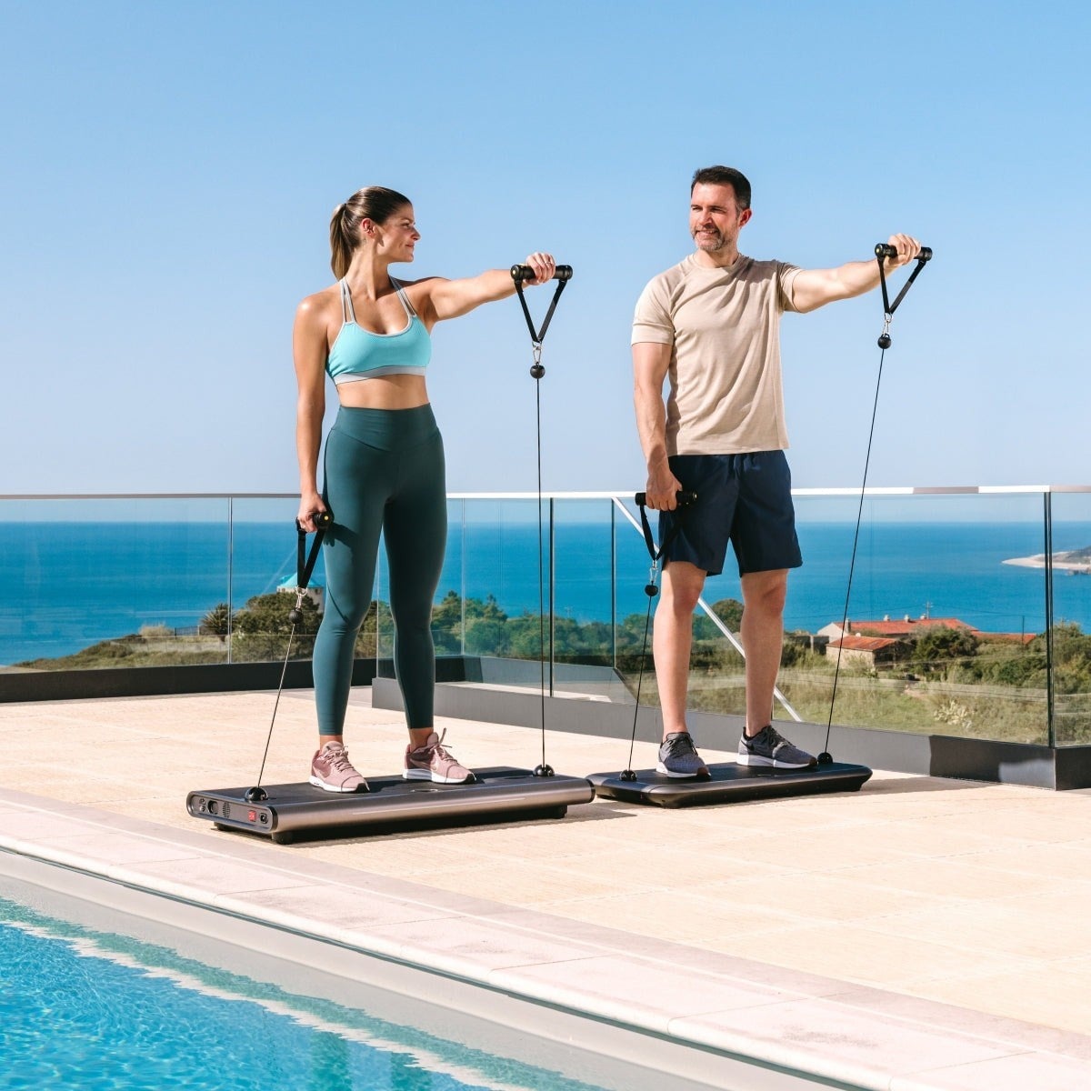 Flow Fitness Perform G1i Smart Home Gym – Kuvvet İstasyonu – 150 kg – Ücretsiz Uygulama