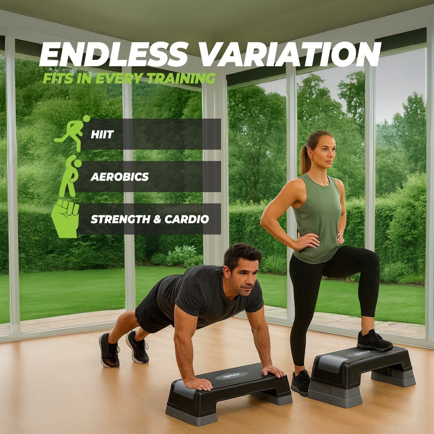 VirtuFit Ayarlanabilir Aerobik Step / Stepper