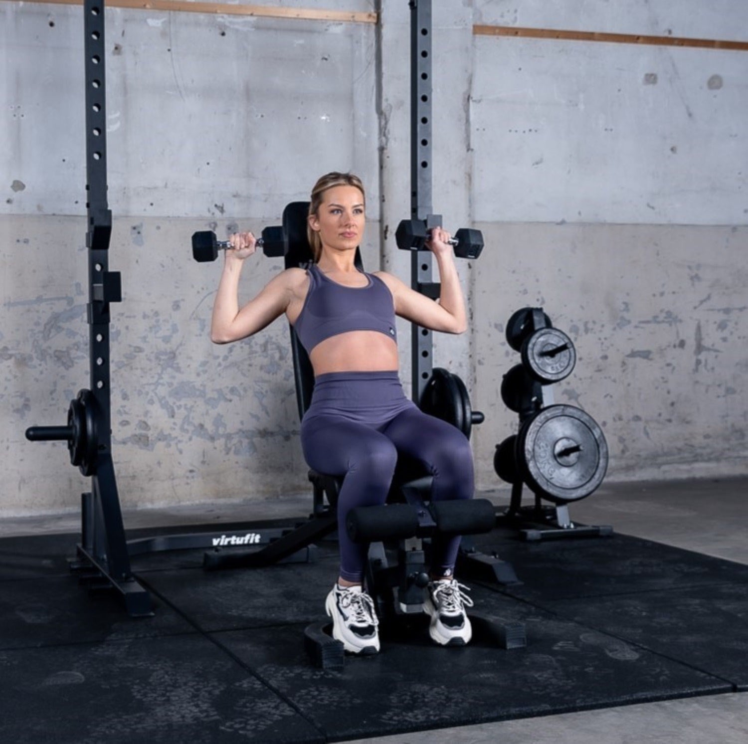 VirtuFit Ayarlanabilir Fitness Bankı Pro – Siyah