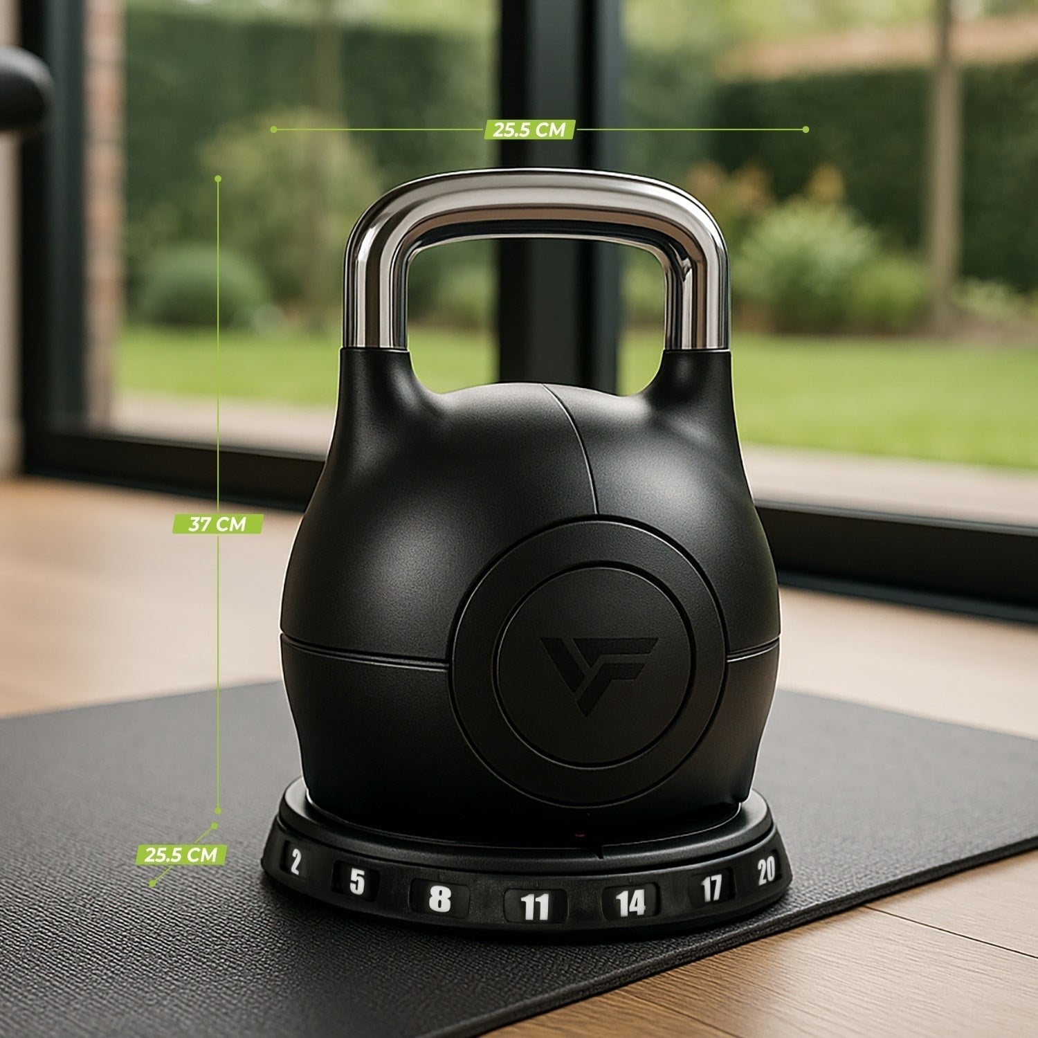 VirtuFit Ayarlanabilir Kettlebell – 2–20 kg