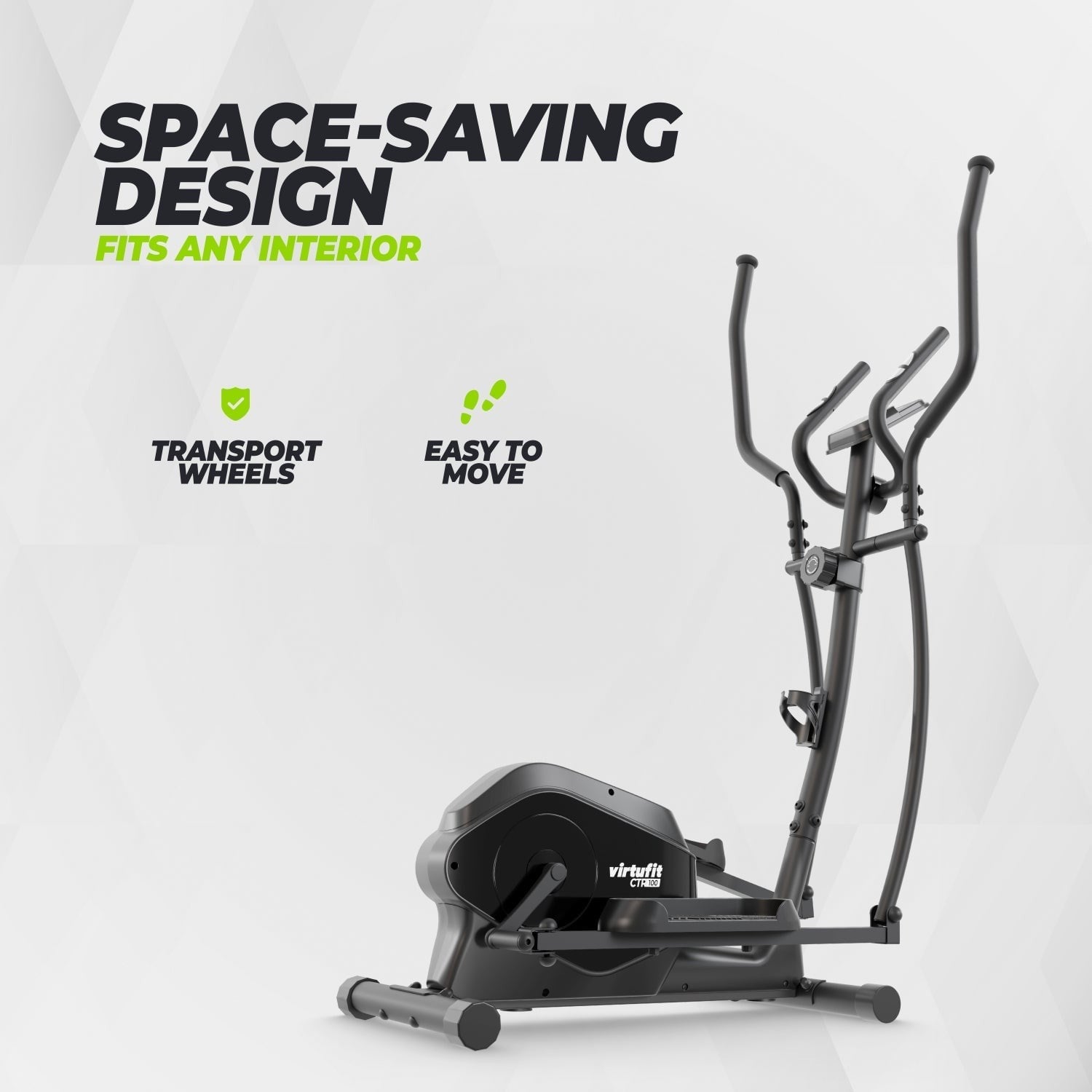 VirtuFit CTR100 Eliptik Bisiklet (Crosstrainer) – 8 Kademe – Kompakt