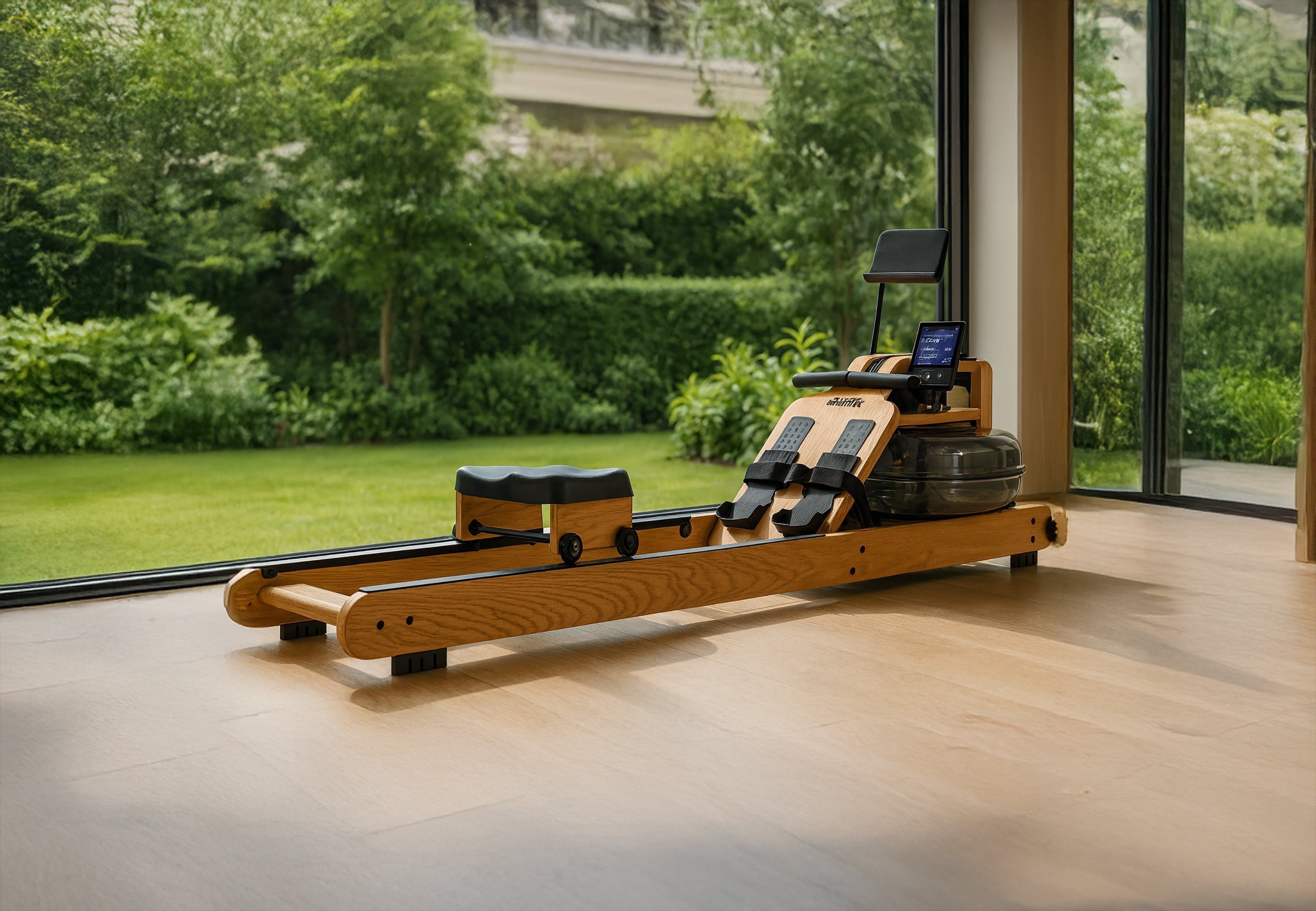 VirtuFit Elite Su Dirençli Ahşap Kürek Makinesi – Meşe